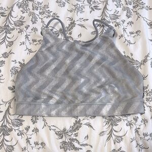 Lululemon Gray Sports Bra